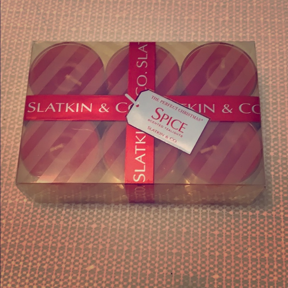 12 Slatkin Spice Tealights